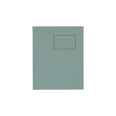 Classmates 8x6.5" Exercise Book 48 Page, 7mm Squared, Dark Green - Pack of 100